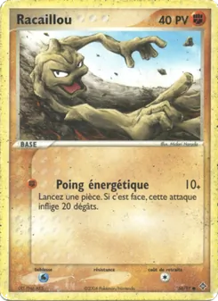 Racaillou, EX Dragon, n° 56