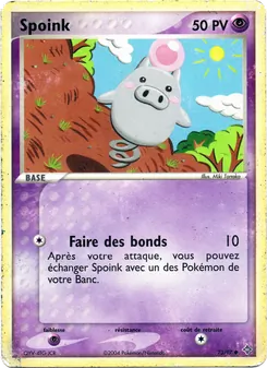 Spoink, EX Dragon, n° 73