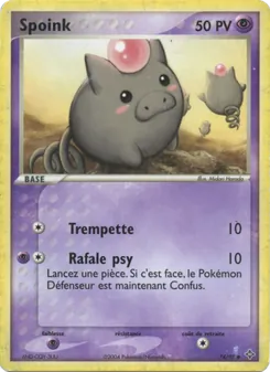 Spoink, EX Dragon, n° 74