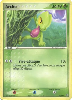 Arcko, EX Dragon, n° 80