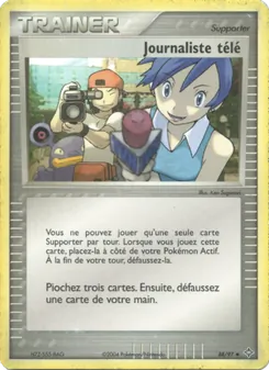 Journaliste télé, EX Dragon, n° 88