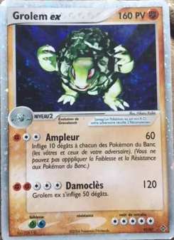 Grolem ex, EX Dragon, n° 91