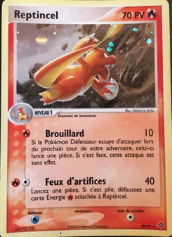 Reptincel, EX Dragon, n° 99