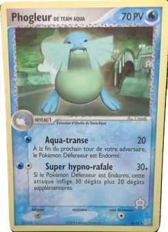 Phogleur de Team Aqua, EX Team Magma vs Team Aqua, n° 16