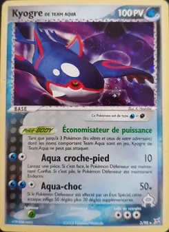 Kyogre de Team Aqua, EX Team Magma vs Team Aqua, n° 3