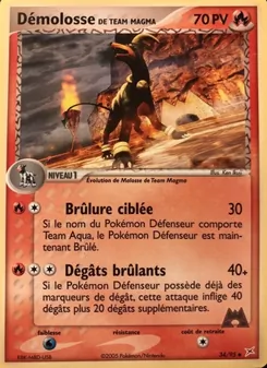Démolosse de Team Magma, EX Team Magma vs Team Aqua, n° 34