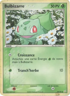Bulbizarre, EX Team Magma vs Team Aqua, n° 39
