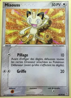 Miaouss, EX Team Magma vs Team Aqua, n° 42