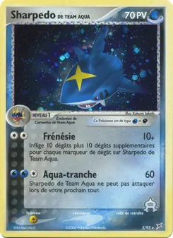 Sharpedo de Team Aqua, EX Team Magma vs Team Aqua, n° 5