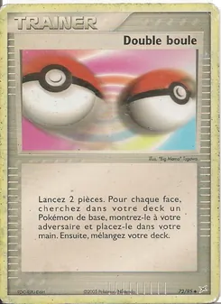 Double boule, EX Team Magma vs Team Aqua, n° 72
