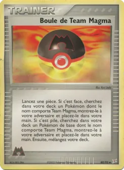 Boule de Team Magma, EX Team Magma vs Team Aqua, n° 80