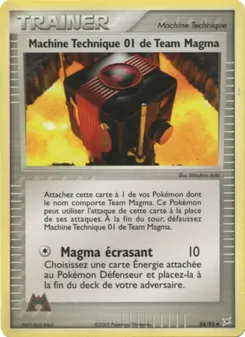 Machine Technique 01 de Team Magma, EX Team Magma vs Team Aqua, n° 84
