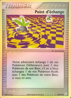 Point d'échange, EX Team Magma vs Team Aqua, n° 85