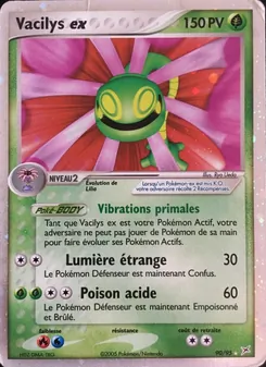 Vacilys ex, EX Team Magma vs Team Aqua, n° 90