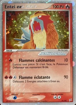 Entei ex, EX Team Magma vs Team Aqua, n° 91