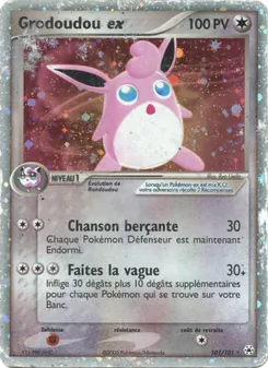 Grodoudou ex, EX Légendes Oubliées, n° 101