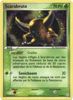 Scarabrute, EX Légendes Oubliées, n° 13