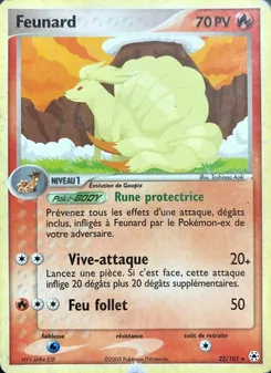 Feunard, EX Légendes Oubliées, n° 22