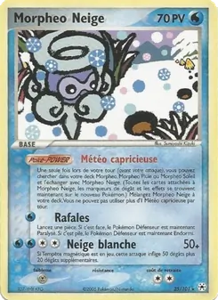 Morpheo Neige, EX Légendes Oubliées, n° 25