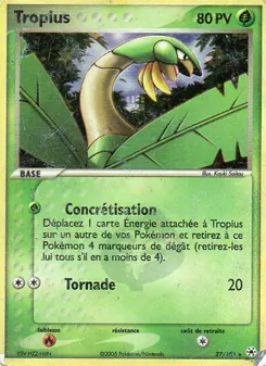 Tropius, EX Légendes Oubliées, n° 27