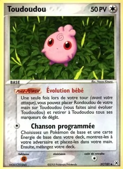Toudoudou, EX Légendes Oubliées, n° 37