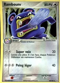 Ramboum, EX Légendes Oubliées, n° 39