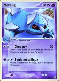 Métang, EX Légendes Oubliées, n° 43