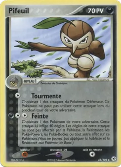 Pifeuil, EX Légendes Oubliées, n° 45