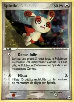 Spinda, EX Légendes Oubliées, n° 48