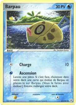 Barpau, EX Légendes Oubliées, n° 61