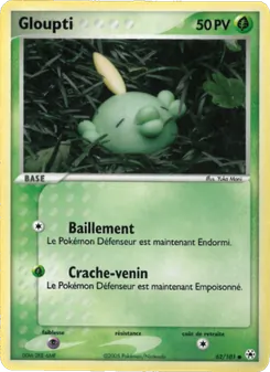 Gloupti, EX Légendes Oubliées, n° 62