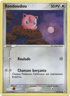 Rondoudou, EX Légendes Oubliées, n° 63