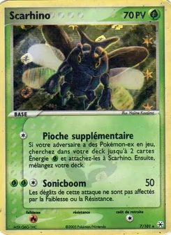Scarhino, EX Légendes Oubliées, n° 7