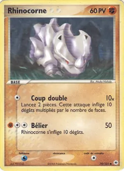 Rhinocorne, EX Légendes Oubliées, n° 70