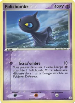 Polichombr, EX Légendes Oubliées, n° 72