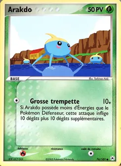 Arakdo, EX Légendes Oubliées, n° 76