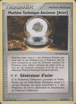 Machine Technique Ancienne [Acier], EX Légendes Oubliées, n° 86