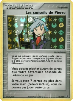 Les conseils de Pierre, EX Légendes Oubliées, n° 92