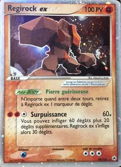 Regirock ex, EX Légendes Oubliées, n° 98