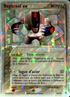 Registeel ex, EX Légendes Oubliées, n° 99