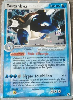 Tortank ex, EX Rouge Feu & Vert Feuille, n° 104