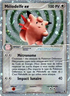 Mélodelfe ex, EX Rouge Feu & Vert Feuille, n° 106
