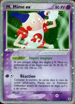 M. Mime ex, EX Rouge Feu & Vert Feuille, n° 110