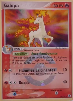 Galopa, EX Rouge Feu & Vert Feuille, n° 13
