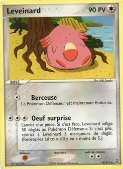 Leveinard, EX Rouge Feu & Vert Feuille, n° 19
