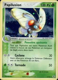 Papilusion, EX Rouge Feu & Vert Feuille, n° 2