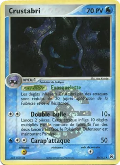 Crustabri, EX Rouge Feu & Vert Feuille, n° 20
