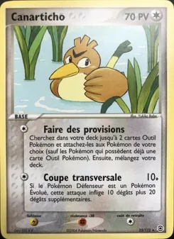 Canarticho, EX Rouge Feu & Vert Feuille, n° 23