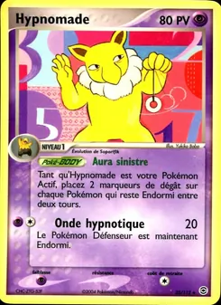 Hypnomade, EX Rouge Feu & Vert Feuille, n° 25