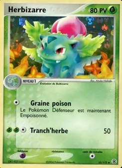 Herbizarre, EX Rouge Feu & Vert Feuille, n° 35